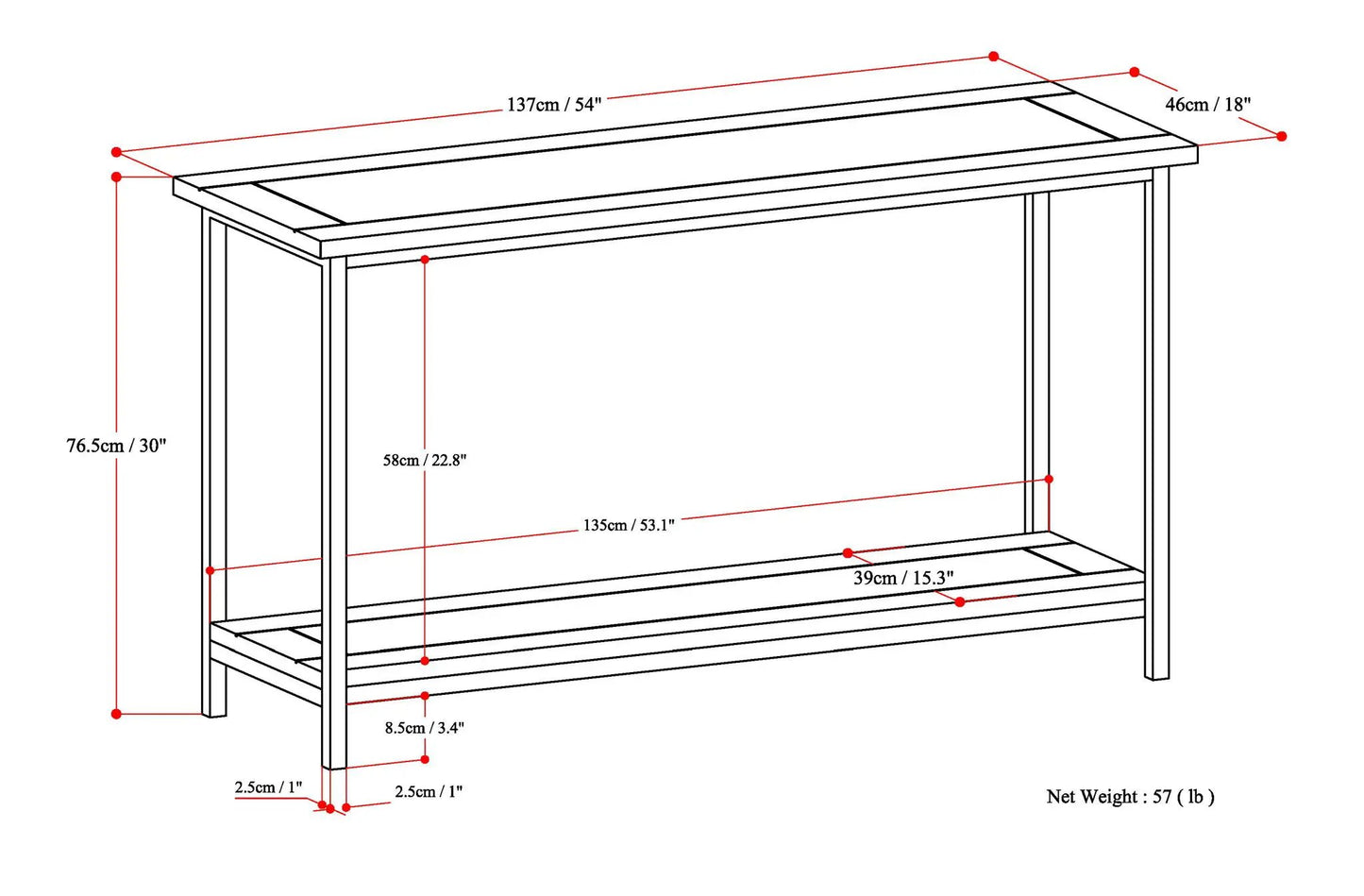 Skyler Solid Mango Wood Table and Metal Base