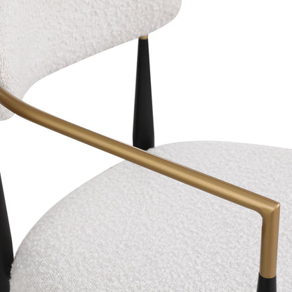 Beige Upholstered Bar Stools For Kitchen Island