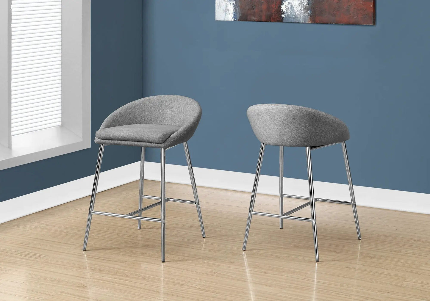 Swivel Bar Stool Set Contemporary Modern