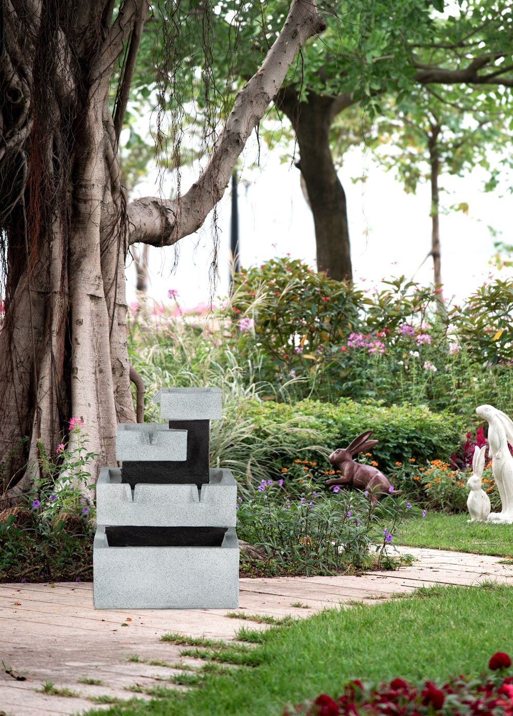 Decorative Indoor and Outdoor Block Fountain