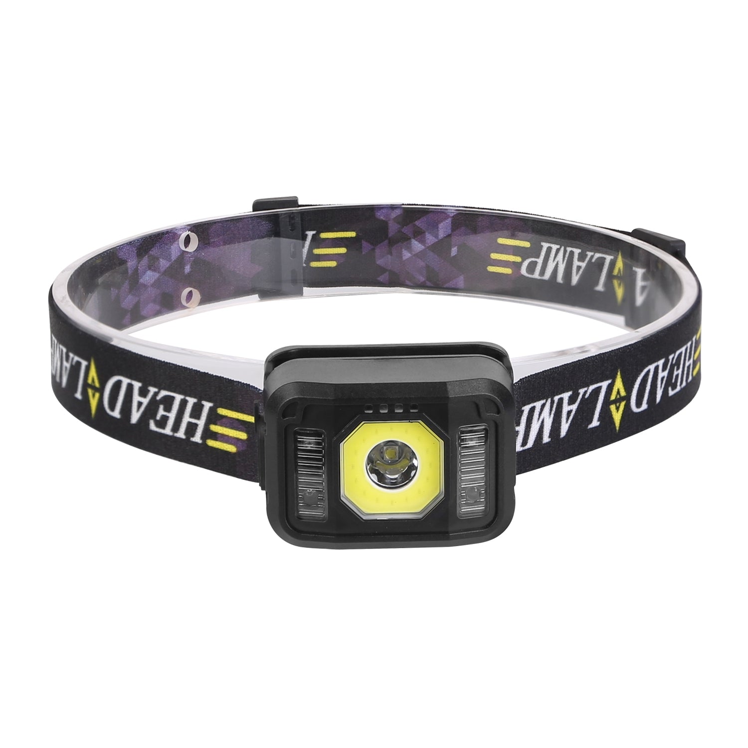 GemGear headlamp with COB XPG LED, 6 light modes, rechargeable motion sensor on Tampa Home & Garden Store
