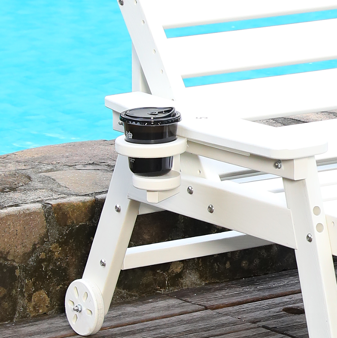 Durable HDPE Chaise Lounge Chair for Outdoor Use