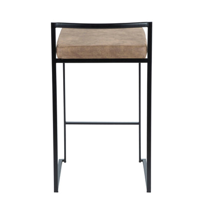 Fuji Contemporary Stackable Counter Stool