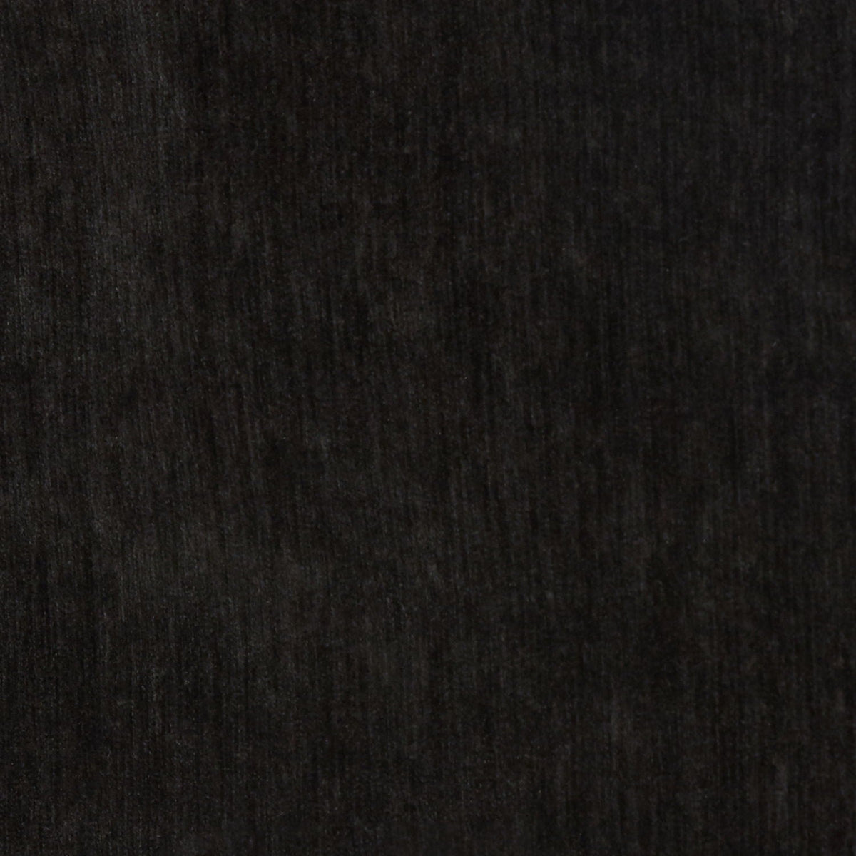Charcoal velvet upholstery close-up for skirted swivel accent chair on Tampa Home & Garden Store