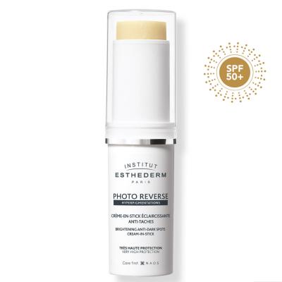 Esthederm Institut Photo Reverse SPF 50+ sunscreen stick for anti-dark spots and sensitive skin on Tampa Home & Garden Store