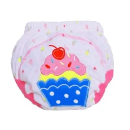 Cloth diaper Stevvex cupcake print 1pc reusable baby diaper cotton training pants on Tampa Home & Garden Store