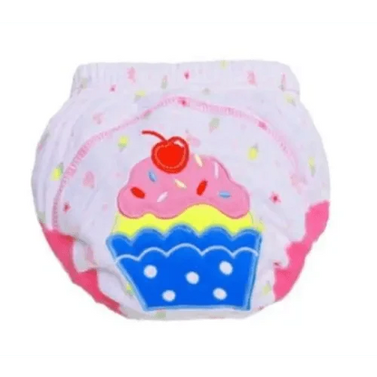 Cloth diaper Stevvex cupcake print 1pc reusable baby diaper cotton training pants on Tampa Home & Garden Store
