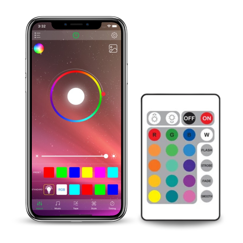 CDR30 30W Smart Bluetooth RGBW Narrow Beam Directional Outdoor Landscape Spotlight