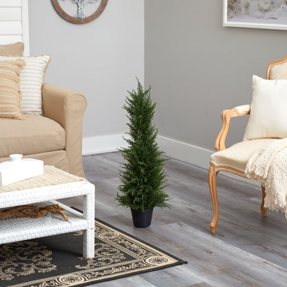 2.5’ Cypress Artificial Tree UV Resistant (Indoor/Outdoor) - Tampa Home & Garden Store