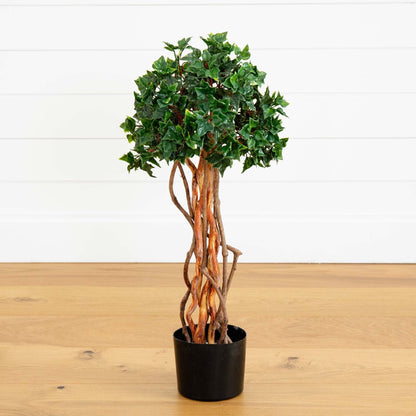 2.5’ English Ivy Topiary UV Resistant (Indoor/Outdoor) - Tampa Home & Garden Store