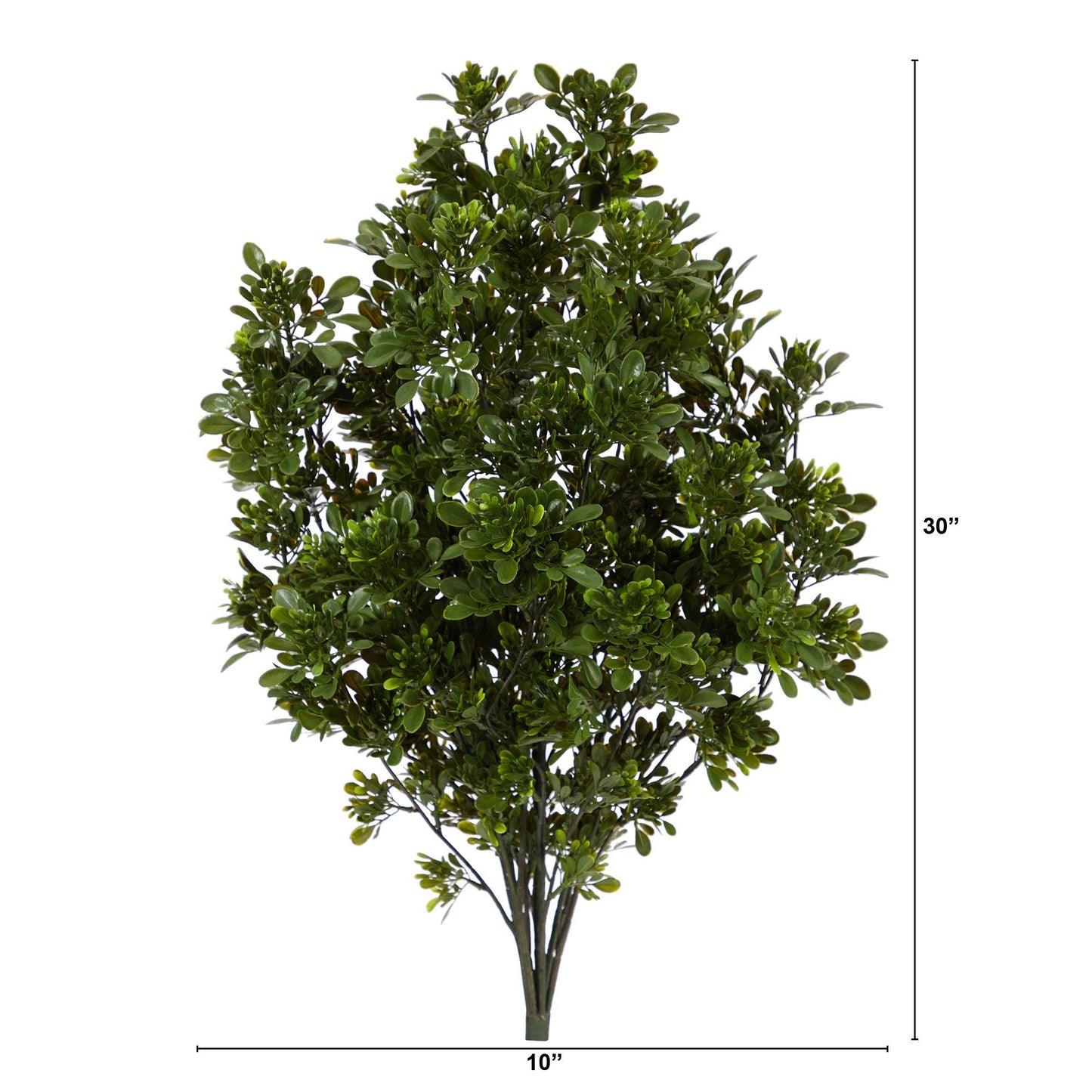 2.5’ Tea Leaf Artificial Plant UV Resistant (Indoor/Outdoor) - Tampa Home & Garden Store