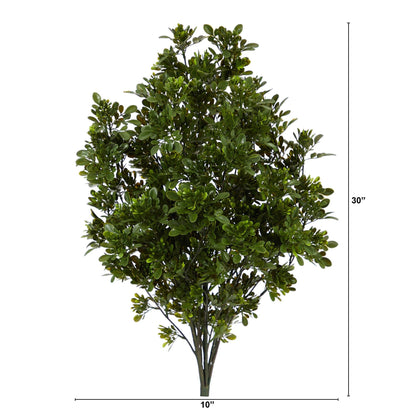 2.5’ Tea Leaf Artificial Plant UV Resistant (Indoor/Outdoor) - Tampa Home & Garden Store