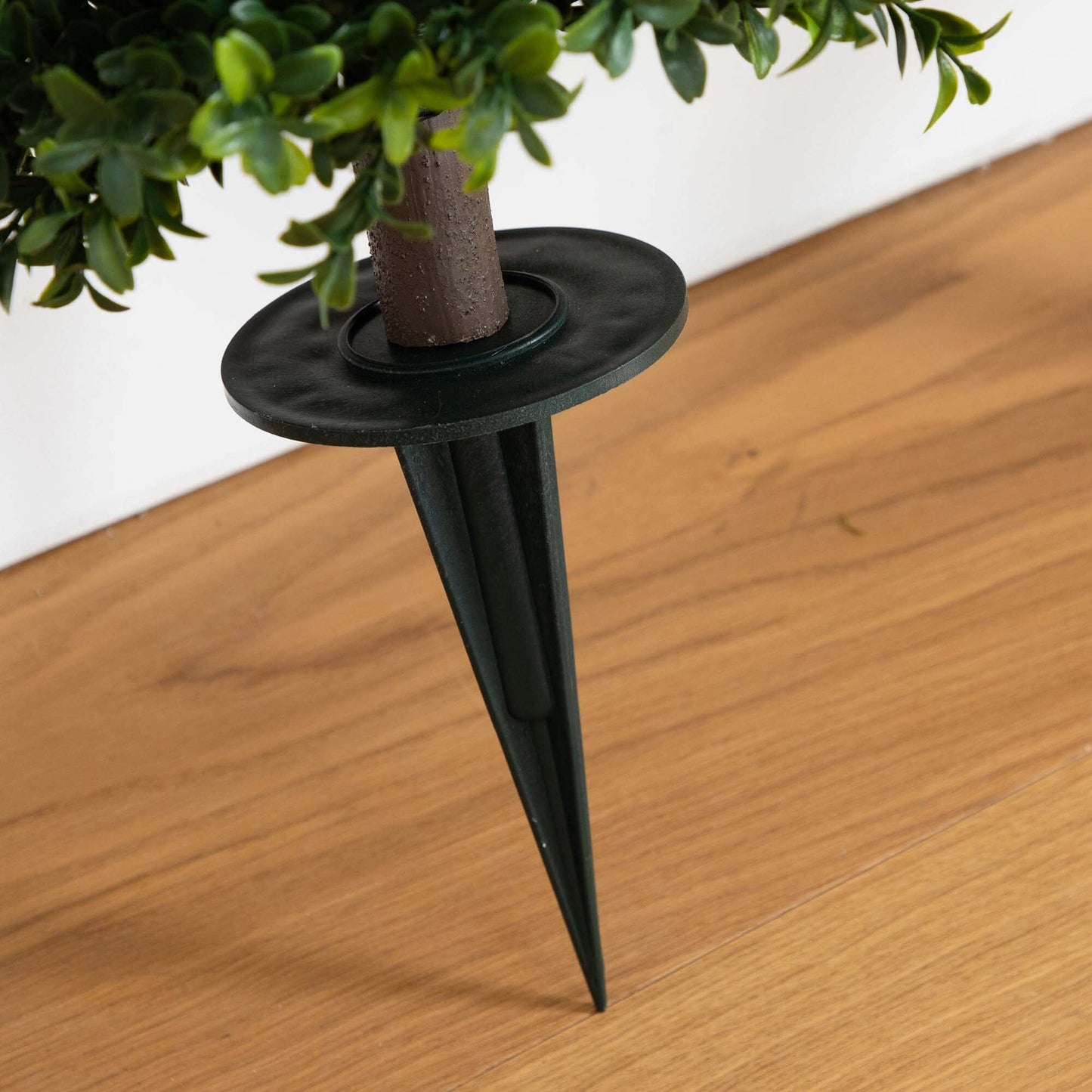 2.5' UV Resistant Artificial Boxwood Plant with Integrated Ground Stake (Indoor/Outdoor) - Set of 2 - Tampa Home & Garden Store