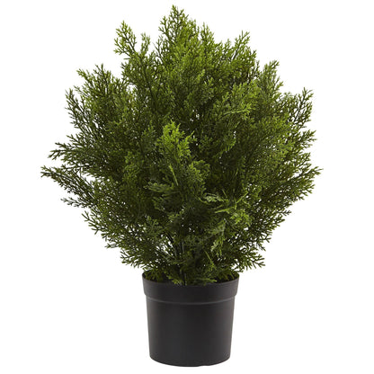 2’ Artificial Cedar Bush (Indoor/Outdoor) - Tampa Home & Garden Store