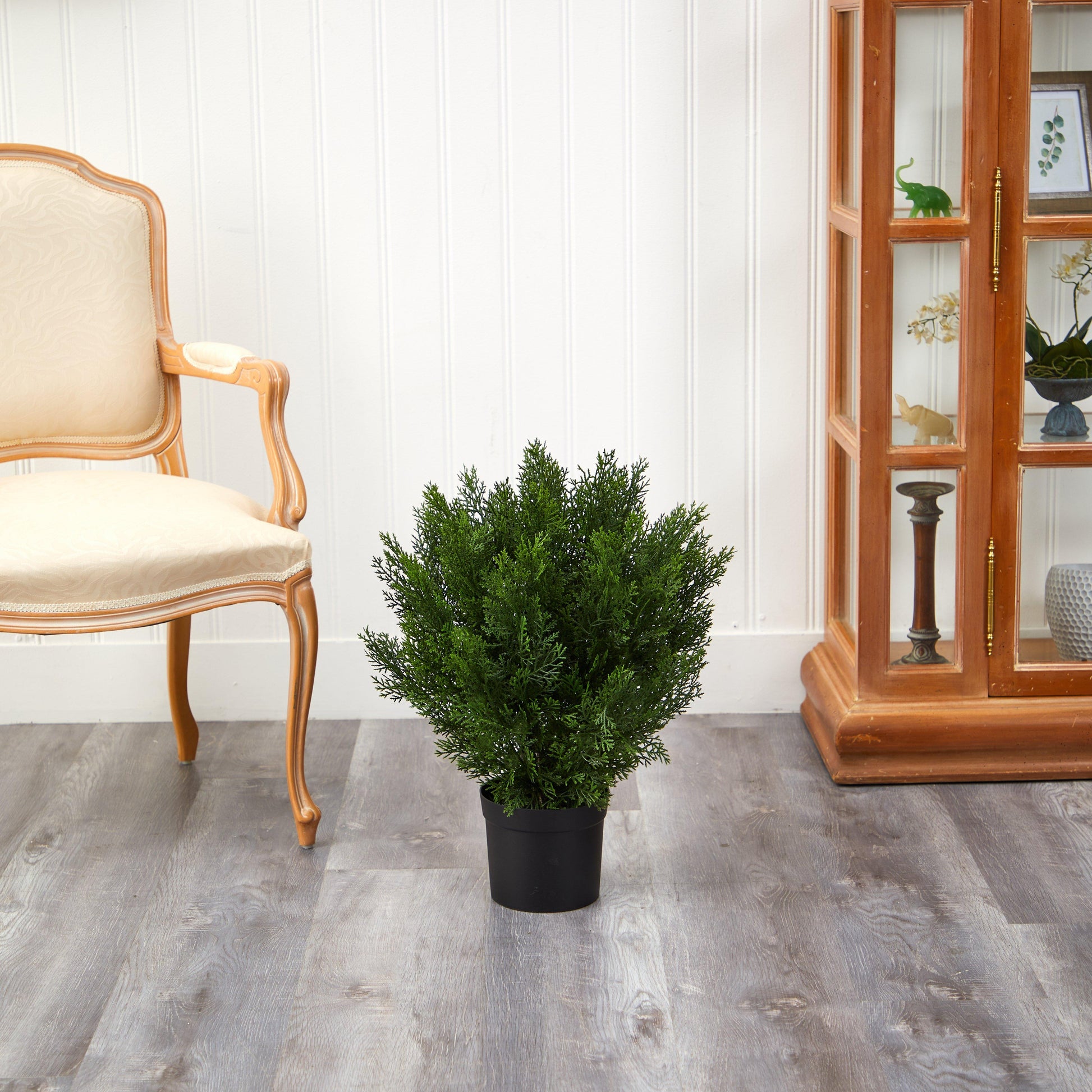2’ Artificial Cedar Bush (Indoor/Outdoor) - Tampa Home & Garden Store