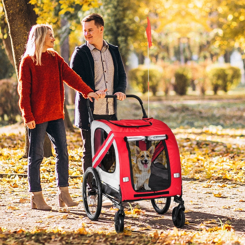 2-In-1 Pet Bike Trailer Stroller - Tampa Home & Garden Store