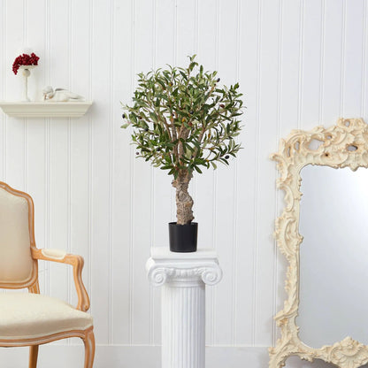 2’ Olive Small Artificial Tree - Tampa Home & Garden Store