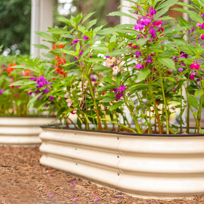 2 Pack 11" tall 4x8 Raised Garden Bed Installation - Tampa soil911.com