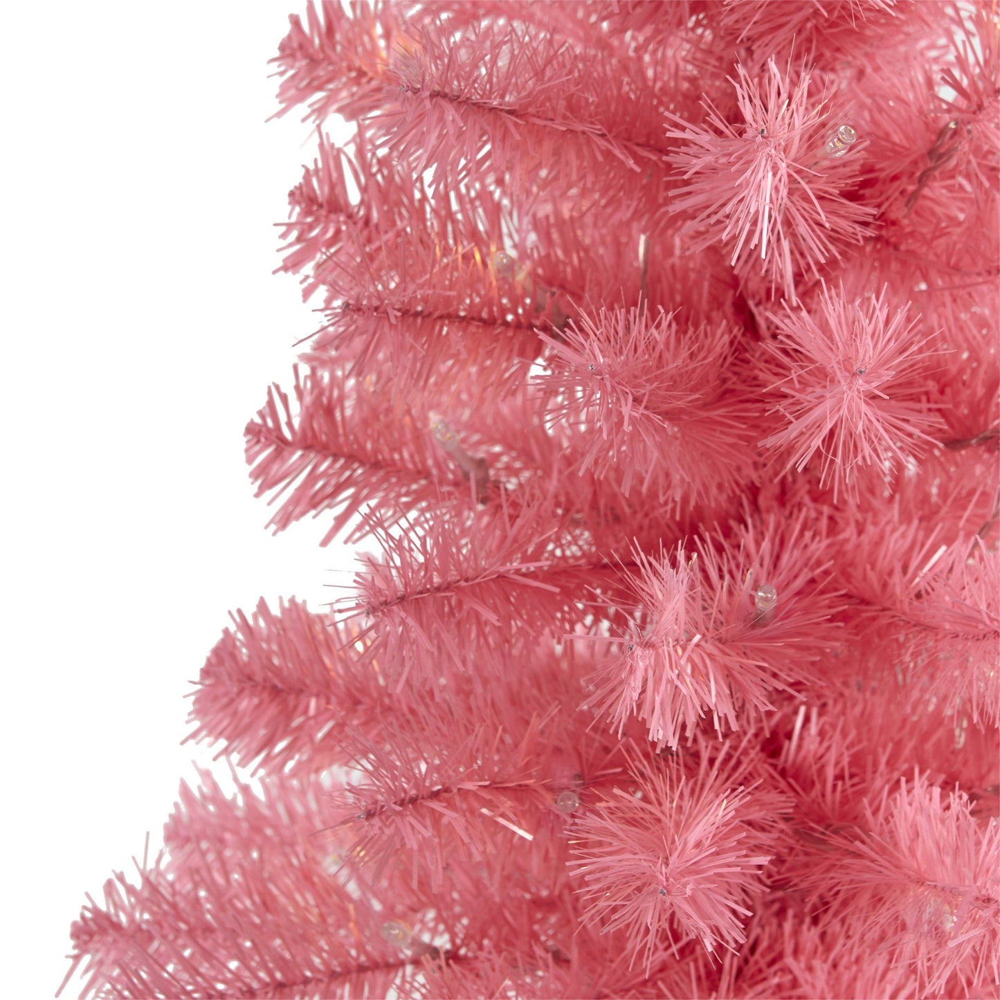 2’ Pink Artificial Christmas Tree with 35 LED Lights and 72 Bendable Branches - Tampa Home & Garden Store