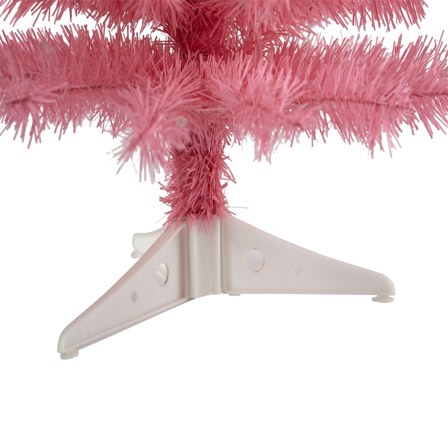 2’ Pink Artificial Christmas Tree with 35 LED Lights and 72 Bendable Branches - Tampa Home & Garden Store