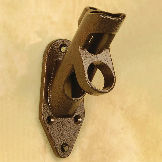 2-Position Aluminum House Flag Bracket, Antique Copper Finish - Tampa Home & Garden Store