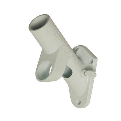 2-Position Cast Iron House Flag Bracket, White - Tampa Home & Garden Store