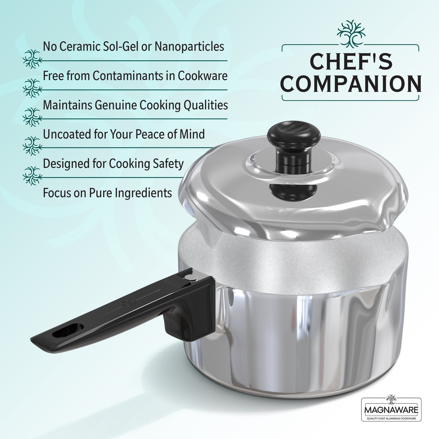 2 Quart Sauce Pan with Lid - Tampa Home & Garden Store