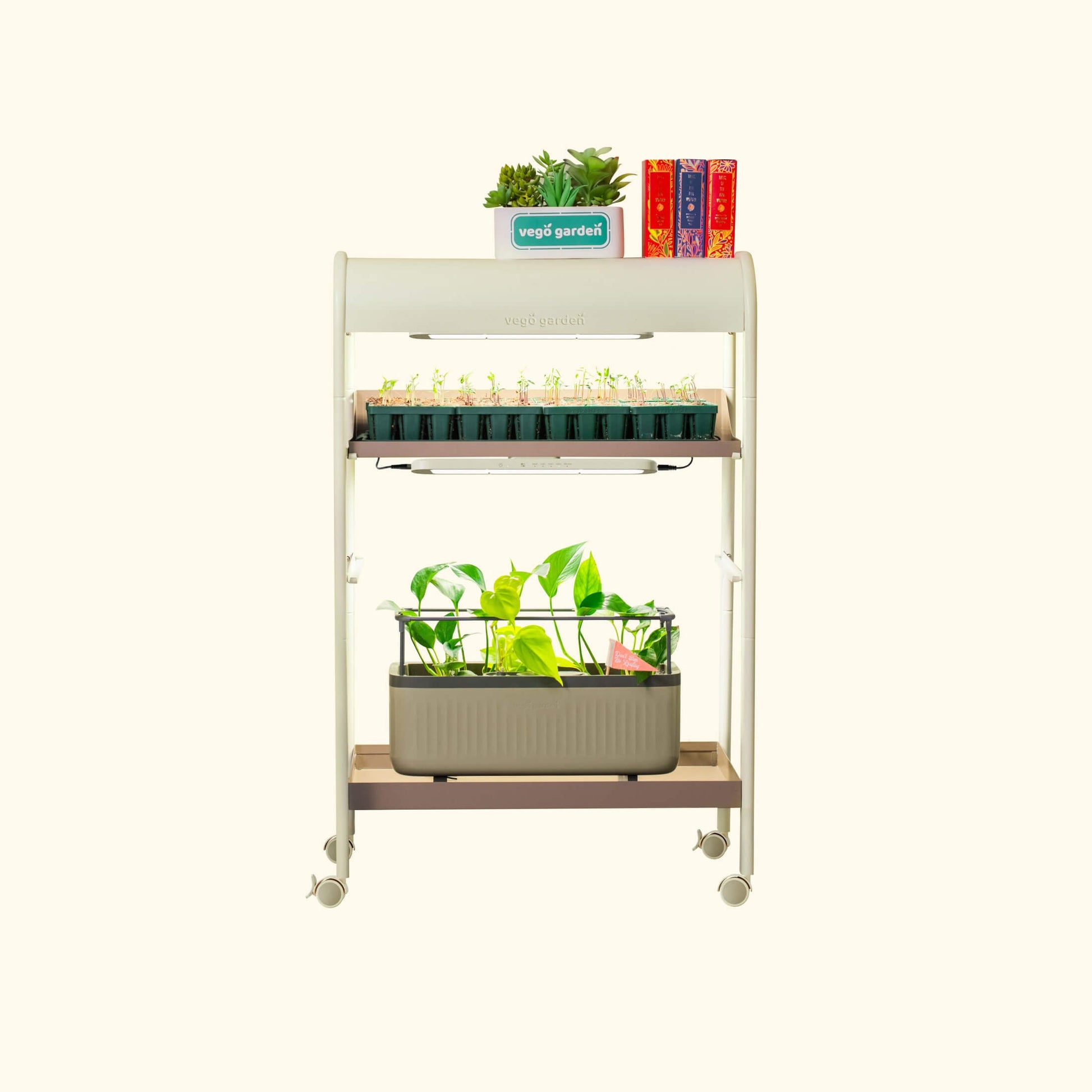 2 Tier Grow Light Garden - Tampa Home & Garden Store