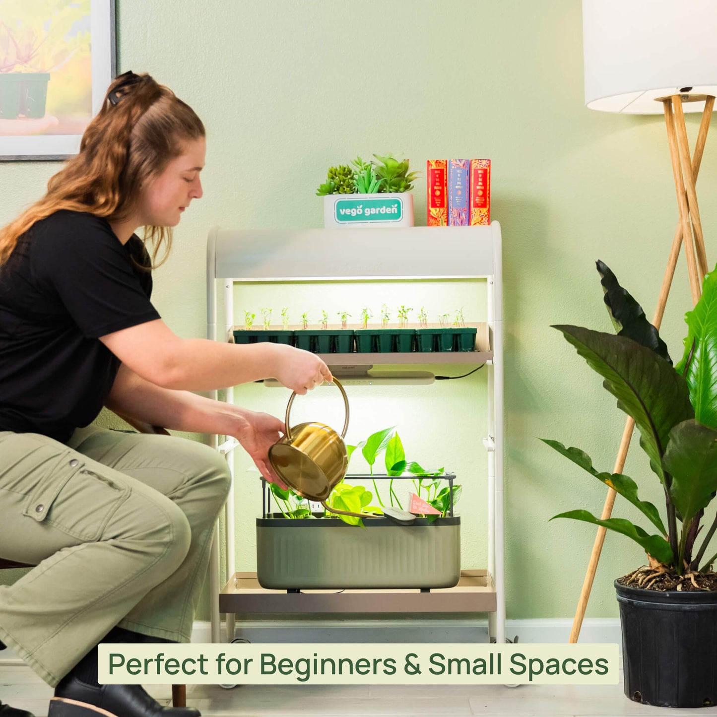 2 Tier Grow Light Garden - Tampa Home & Garden Store