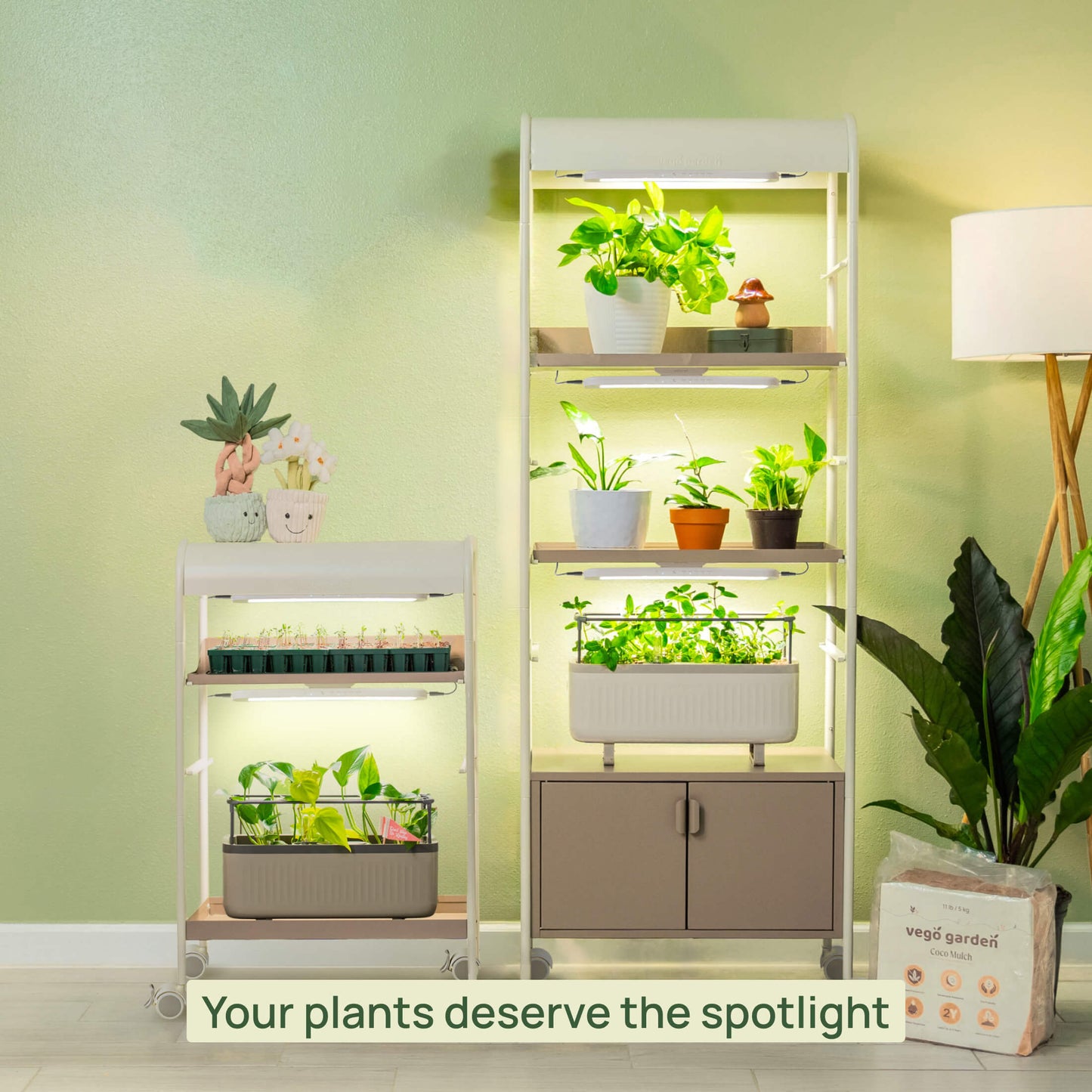 2 Tier Grow Light Garden - Tampa Home & Garden Store