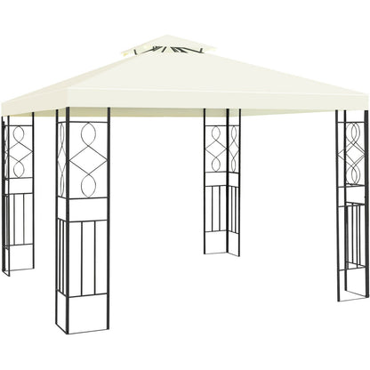 2 Tiers 10 x 10 Feet Patio Gazebo Canopy Tent - Tampa Home & Garden Store