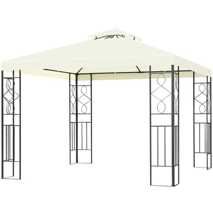 2 Tiers 10 x 10 Feet Patio Gazebo Canopy Tent - Tampa Home & Garden Store