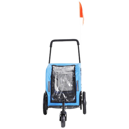 2-in-1, 3 Wheel Pet Jogging Stroller Bike Trailer - Tampa Home & Garden Store