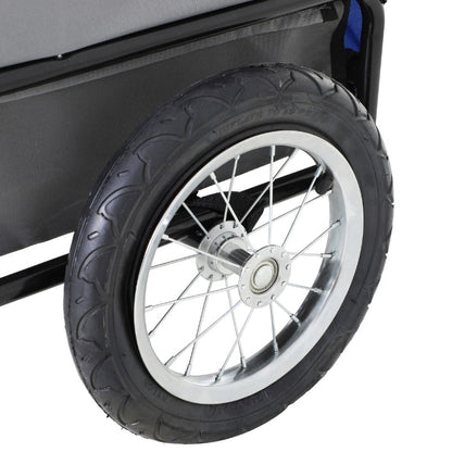 2-in-1, 3 Wheel Pet Jogging Stroller Bike Trailer - Tampa Home & Garden Store