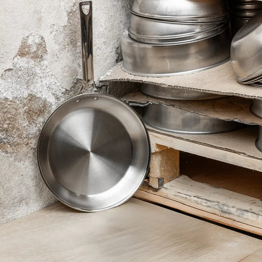 2 stainless steel Frying pans Set - Tampa Home & Garden Store