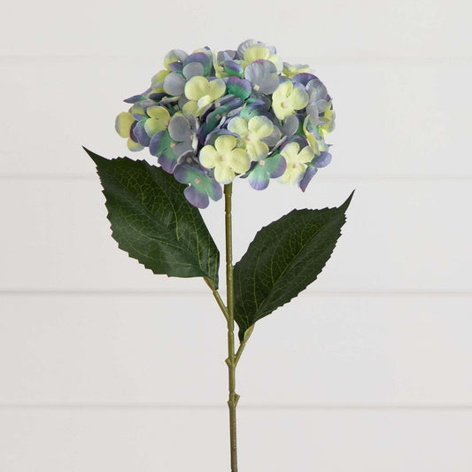 20" Artificial Hydrangea Flower Stems- Set of 3 - Tampa Home & Garden Store