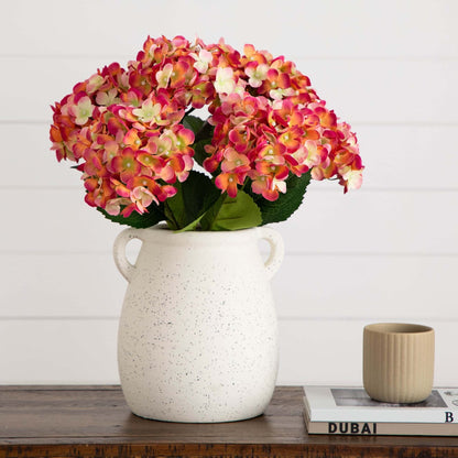 20" Artificial Hydrangea Flower Stems- Set of 3 - Tampa Home & Garden Store