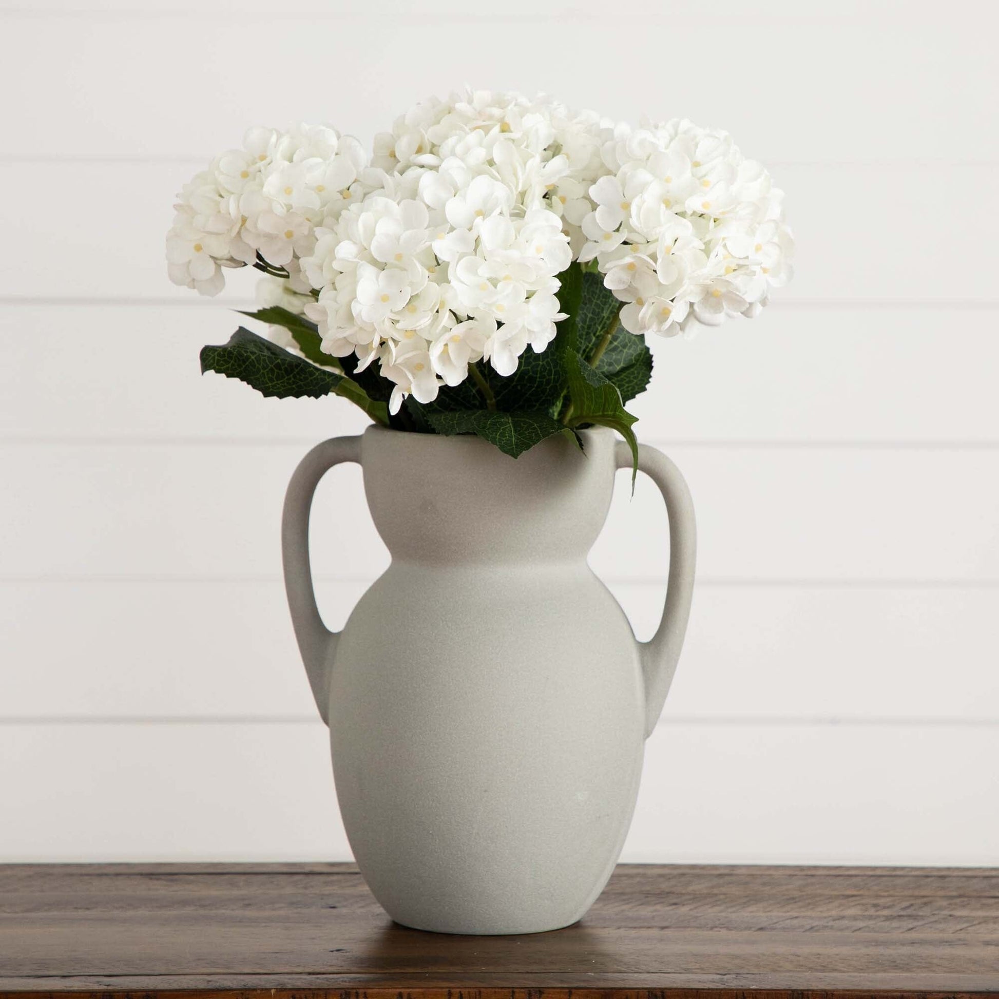 20" Artificial Hydrangea Flower Stems- Set of 3 - Tampa Home & Garden Store