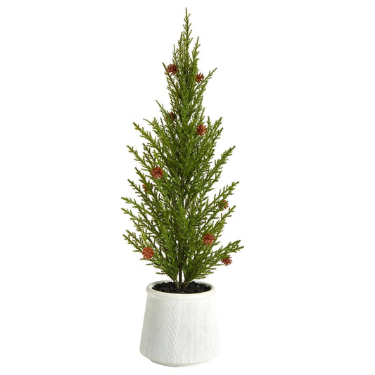 20'' Cedar Pine “Natural Look” Artificial Christmas Tree - Tampa Home & Garden Store