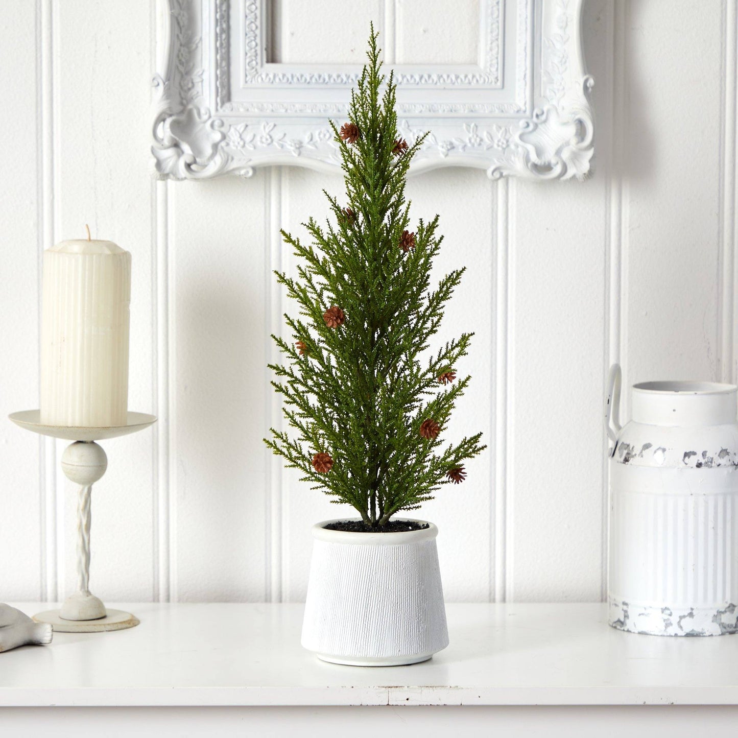 20'' Cedar Pine “Natural Look” Artificial Christmas Tree - Tampa Home & Garden Store