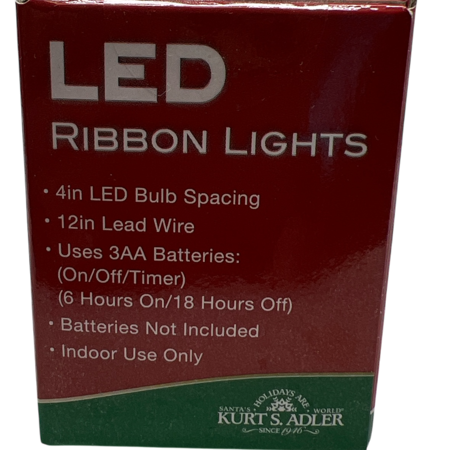 20-Light Battery-Operated Ribbon Lights - Gold - Tampa Home & Garden Store