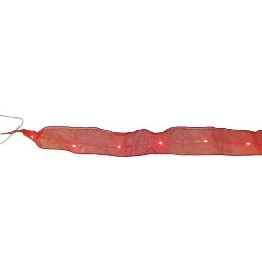 20-Light Battery-Operated Ribbon Lights - Red - Tampa Home & Garden Store
