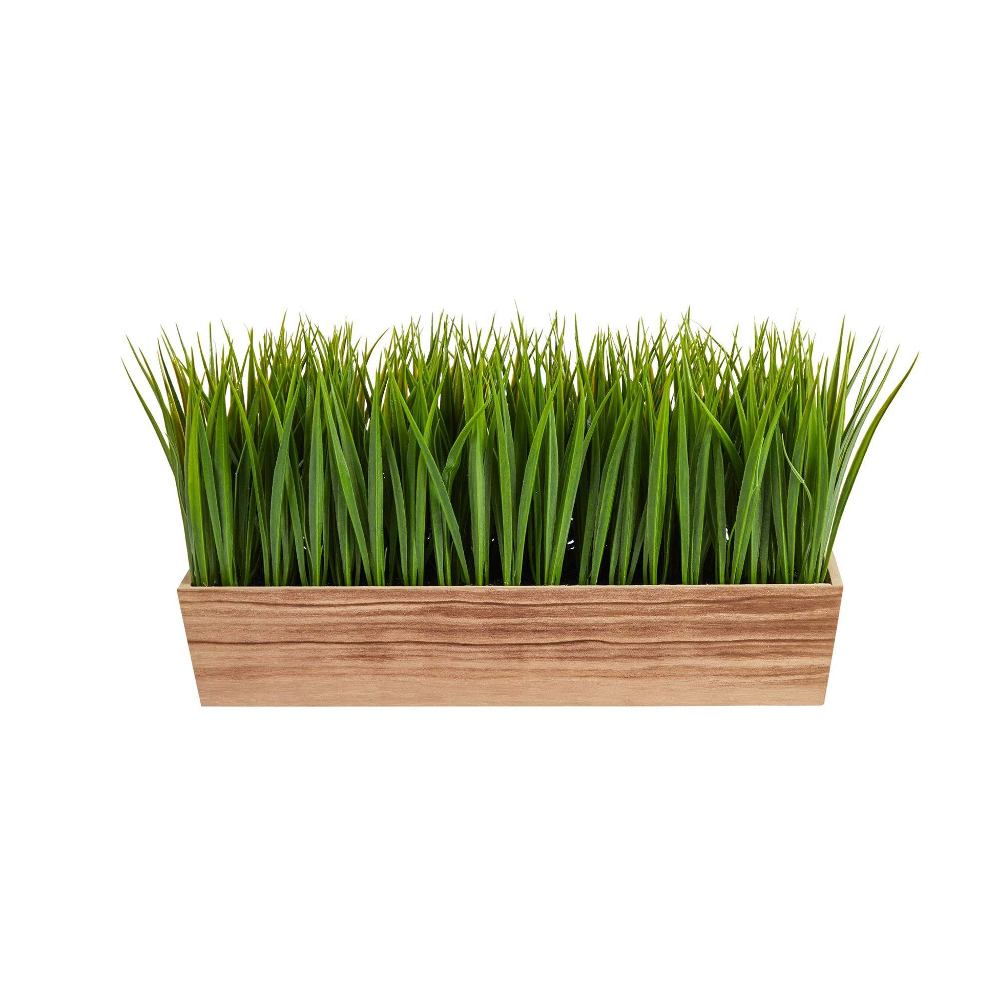 20” Vanilla Grass Artificial Plant in Decorative Planter - Tampa Home & Garden Store