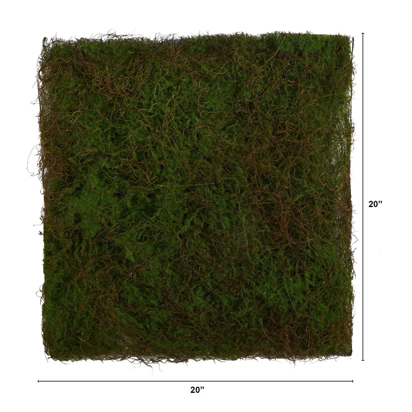 20” X 20” Artificial Moss Mat - Tampa Home & Garden Store