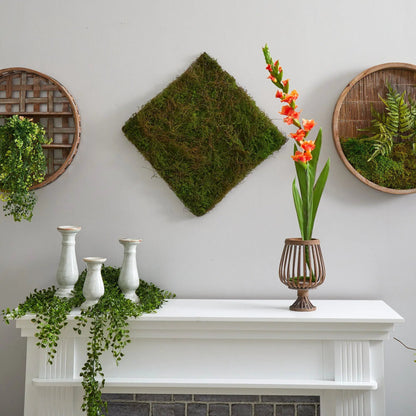 20” X 20” Artificial Moss Mat - Tampa Home & Garden Store