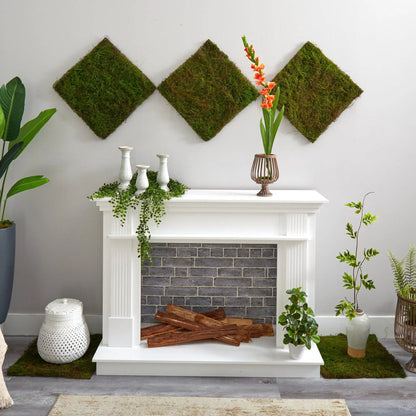 20” X 20” Artificial Moss Mat - Tampa Home & Garden Store