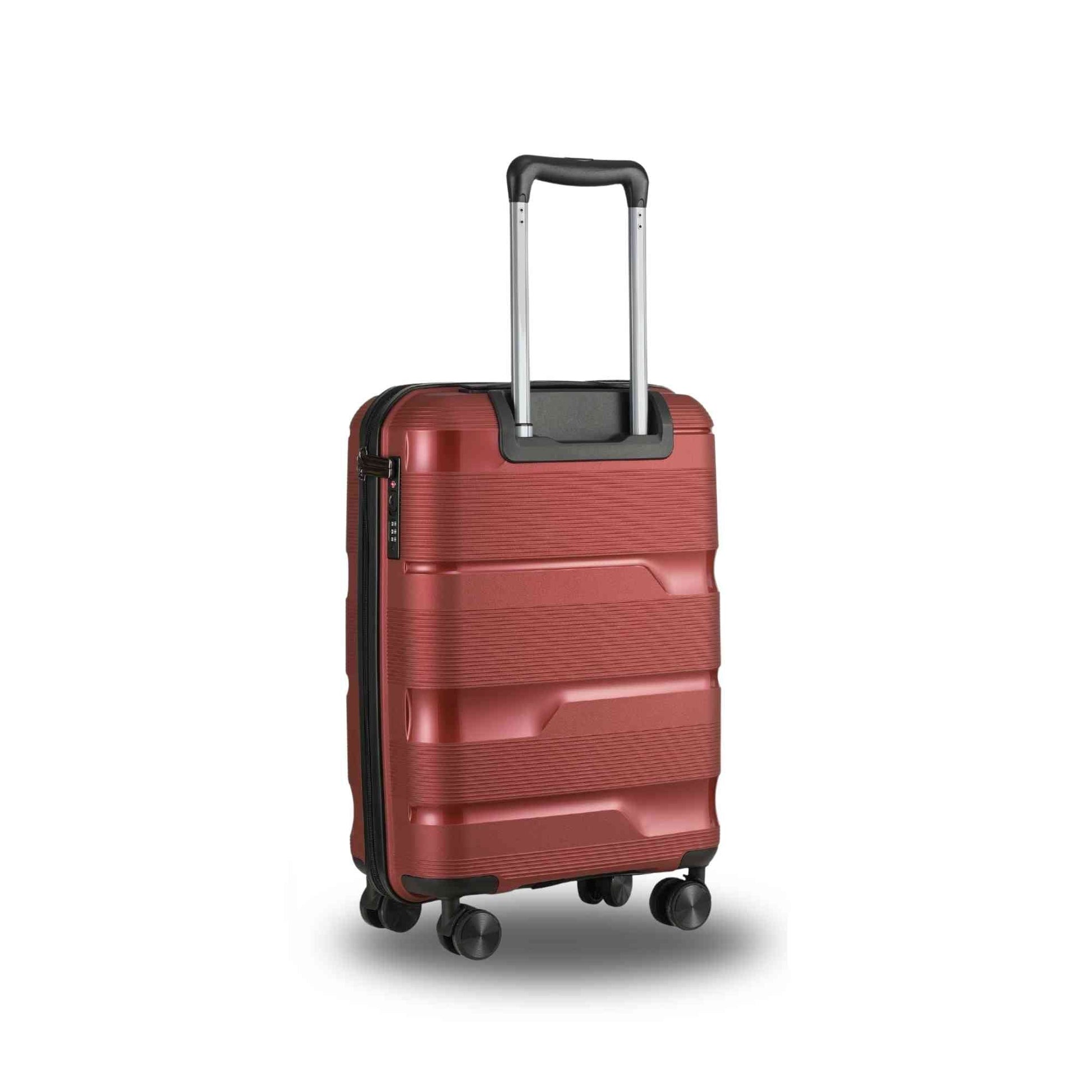 20-inch Red Carry-On Hardcase Roller Luggage - Tampa Home & Garden Store