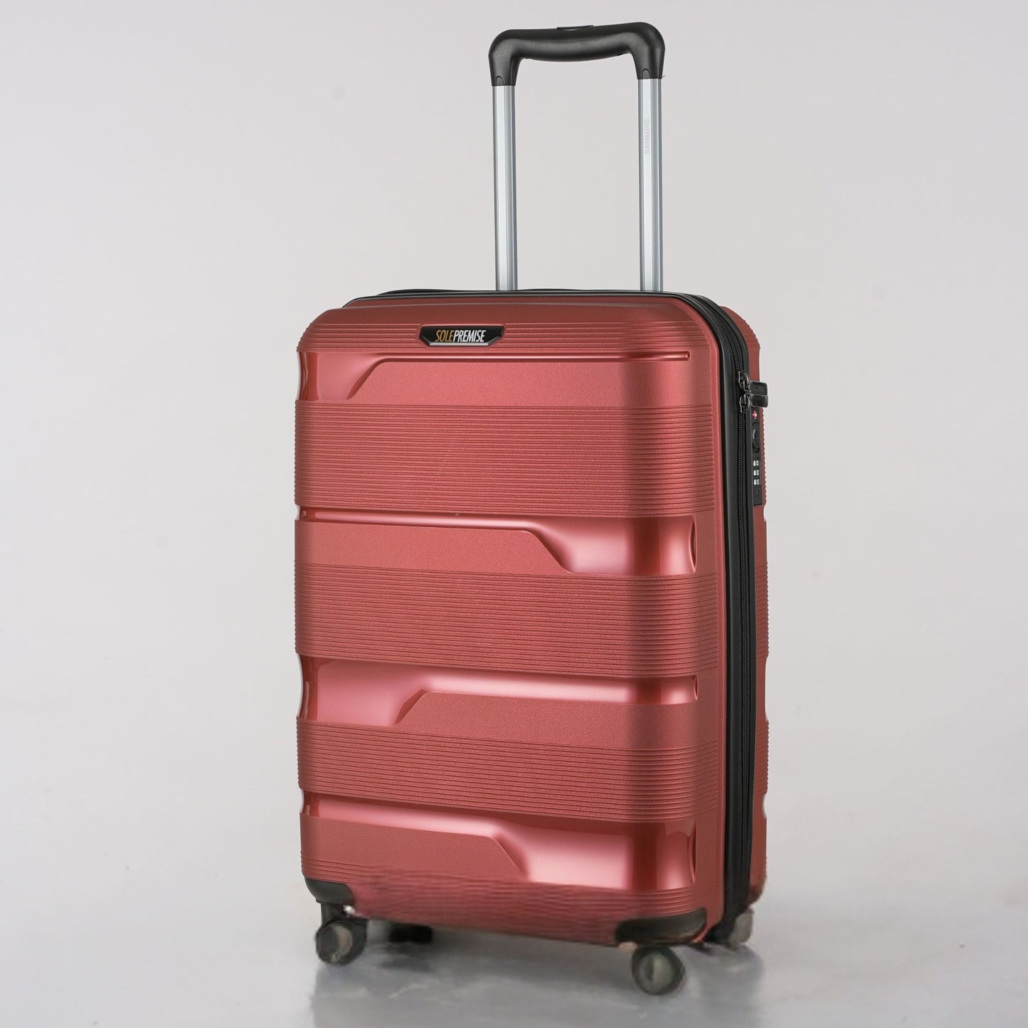 20-inch Red Carry-On Hardcase Roller Luggage - Tampa Home & Garden Store