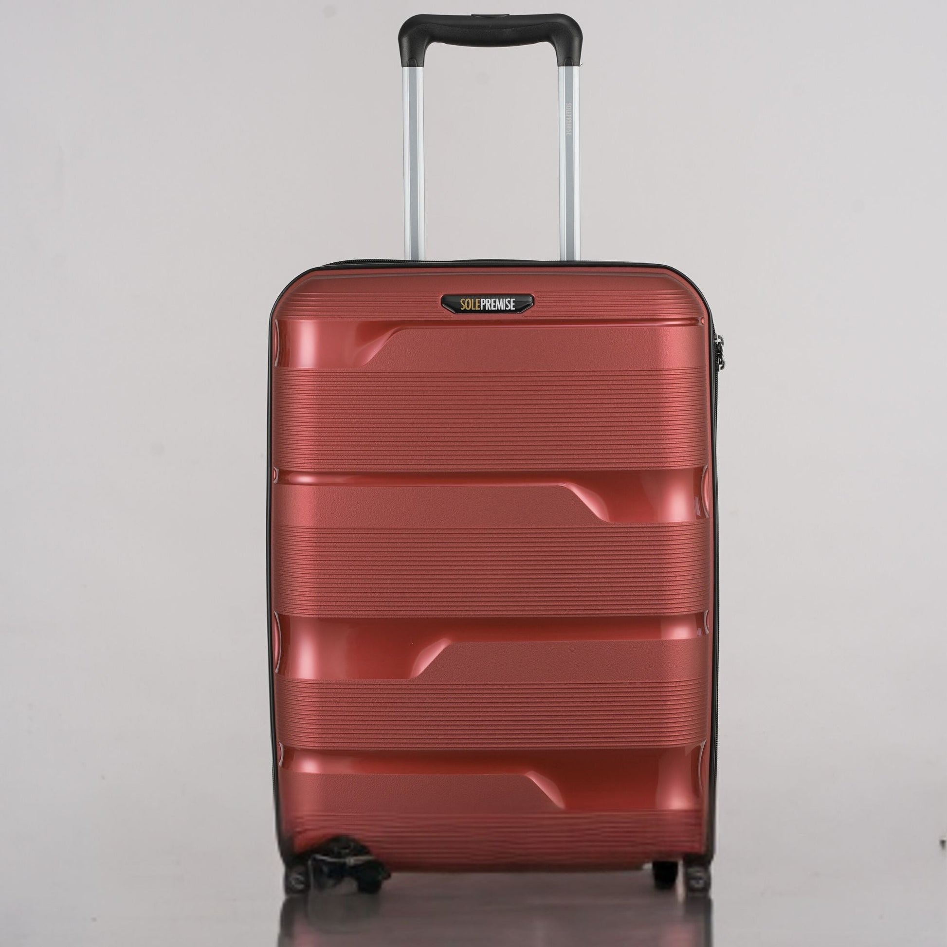 20-inch Red Carry-On Hardcase Roller Luggage - Tampa Home & Garden Store