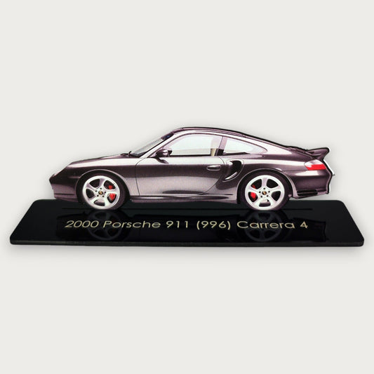 2000 Porsche 911 (996) Carrera 4 (2) Metal Car Wall Art, Color 2D Diecast Car Decor, Silhouette Metal Wall Art, Gift For Car Lovers, Detailed Color Metal Car - Tampa Home & Garden Store